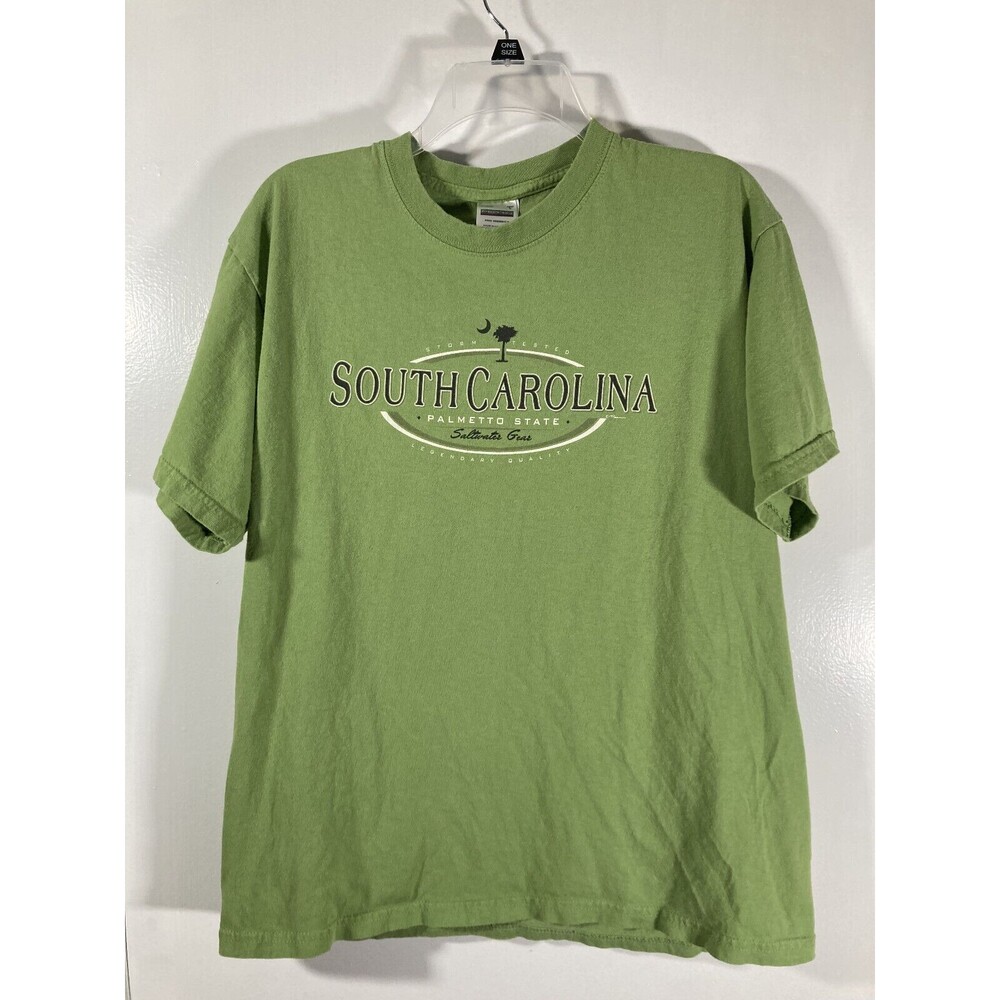 South Carolina, Palmetto State • Perrin Adult Tee T-Shirt (L) • EUC